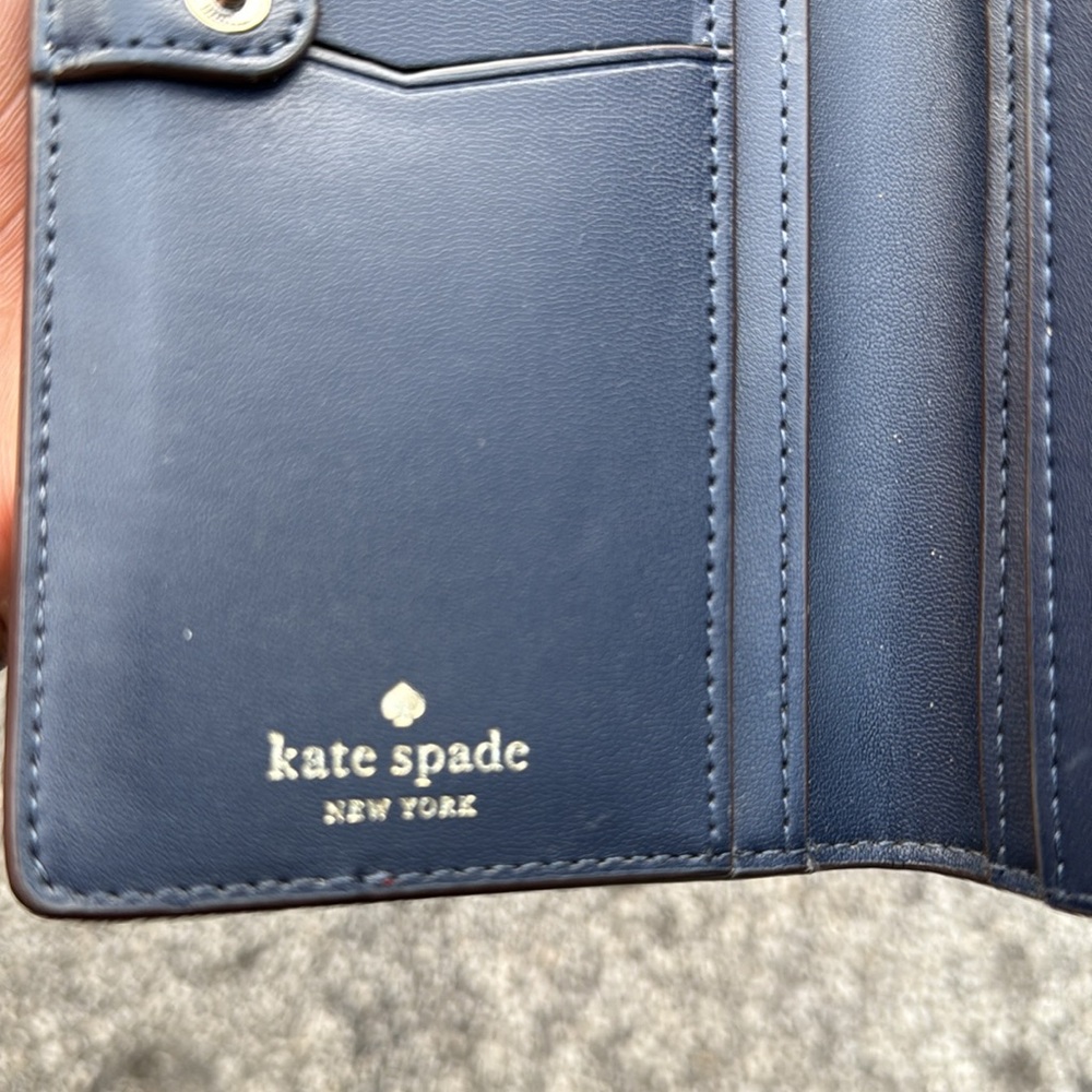 Kate Spade New York Stacy Bi Fold Wallet Cherry - Picture 10 of 15